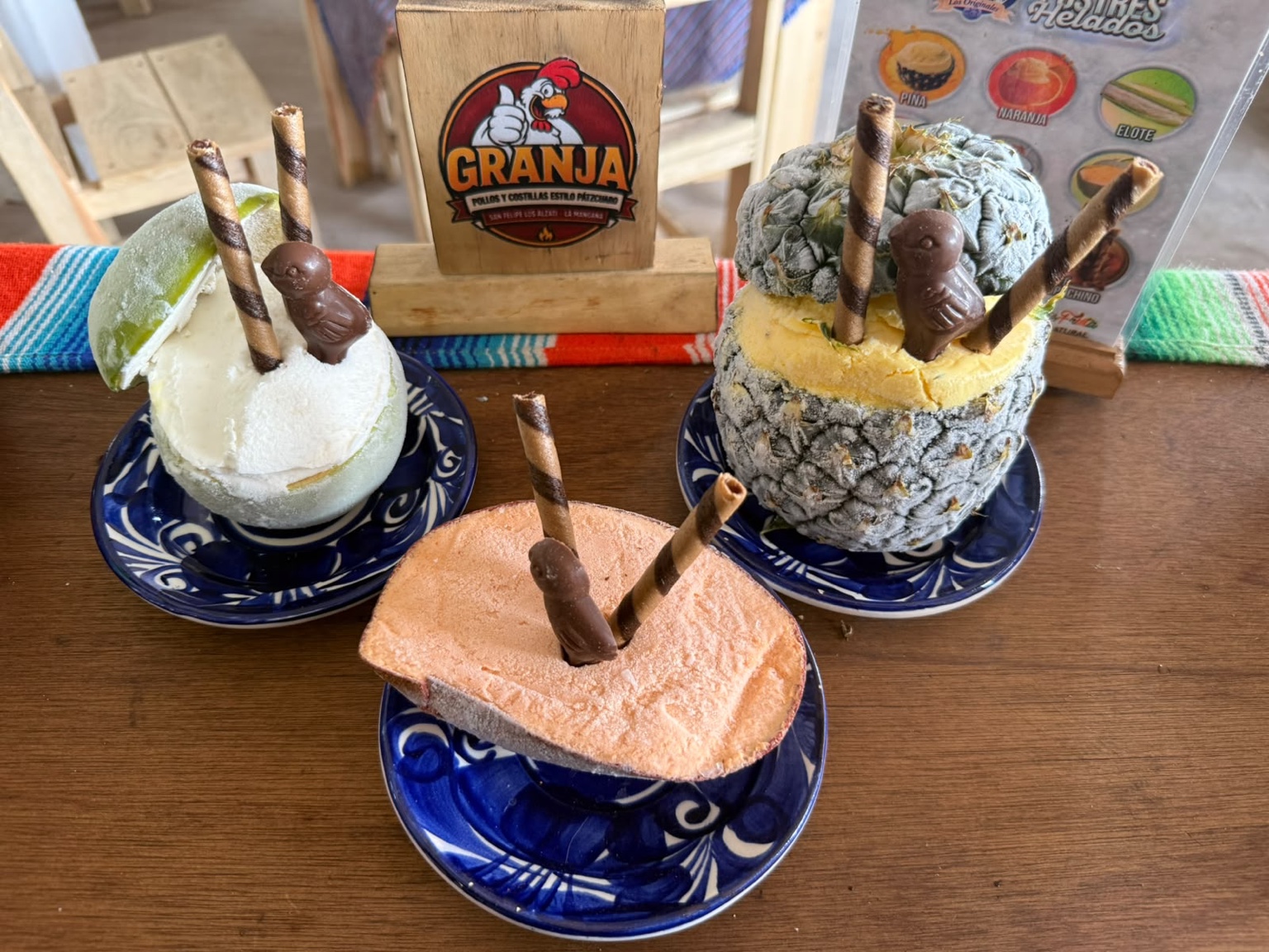 Helados y postres de Granja Zitácuaro